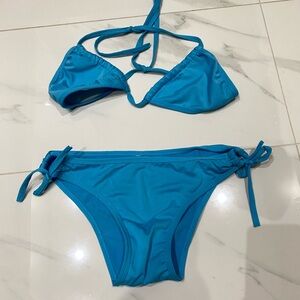 Vibrant Blue Bikini Set